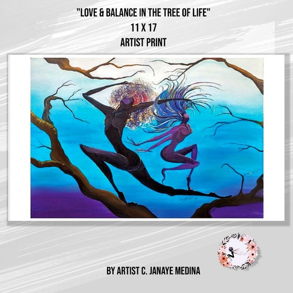 Artist Print "Balance in the Tree of Life" 11 x 17 - Picture 1 of 9